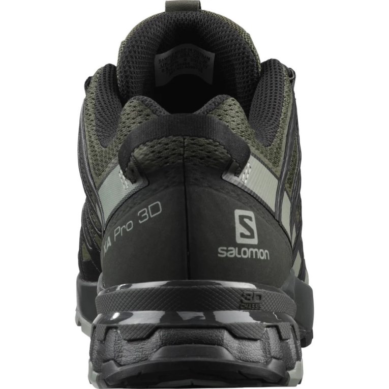 Tenis Para Trail Running Salomon Xa Pro 3d V8 Hombre Verde Oliva Negros | MX IECS523